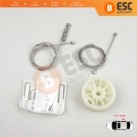 Window Regulator Repair Kit Rear Right Door for Renault Megane MK2 2002-2008 4/5 Door 82000280068