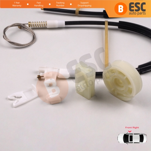 Window Regulator Repair Kit Front Right Door for Renault Megane MK1 X64 1996-2003 4/5 Door 7700834346