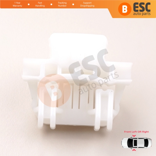 Window Regulator Repair Clips Front Left or Right Door for Renault Clio MK2 BB/CB 1998-2012 4/5 Door 7700842240 7700842241