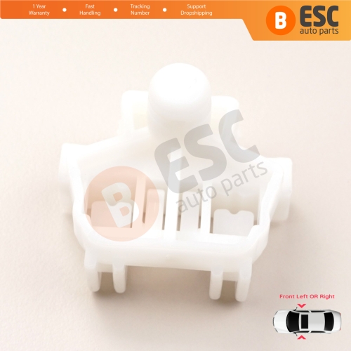 Window Regulator Repair Clips Front Left or Right Door for Renault Clio MK2 BB/CB 1998-2012 4/5 Door 7700842240 7700842241
