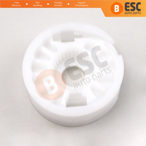 Window Regulator Repair Cable Roll Gear Reel Wheel Pulley Front OR Rear Right Doors for Mercedes BMW Seat VW Saab A2097200846 51337140588