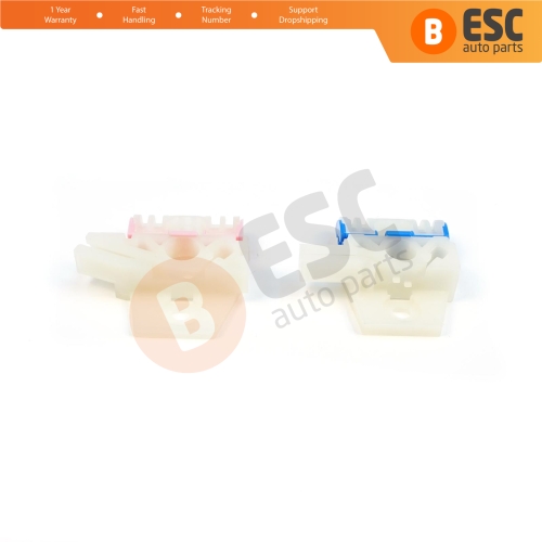 Window Regulator Repair Clips Front Left A+B for VW Golf MK6 A6 5K 5K1 AJ5 Variant 2008-20014 5-Door 5K0837461