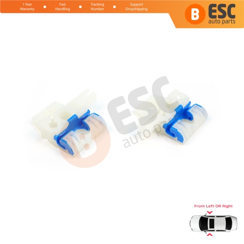 Window Regulator Repair Clips Front A+B for VW Golf MK6 A6 5K 5K1 AJ5 Variant 2008-20014 5-Door 5K0837462