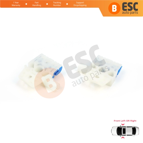 Window Regulator Repair Clips Front A+B for VW Golf MK6 A6 5K 5K1 AJ5 Variant 2008-20014 5-Door 5K0837462