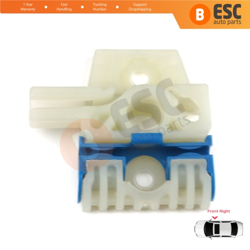 Window Regulator Repair Clips Front Right A for VW Golf MK6 A6 5K 5K1 AJ5 Variant 2008-20014 5-Door 5K0837462