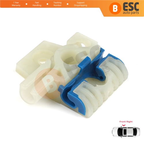 Window Regulator Repair Clips Front Right A for VW Golf MK6 A6 5K 5K1 AJ5 Variant 2008-20014 5-Door 5K0837462