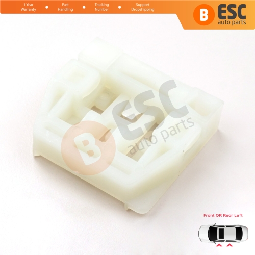 Power Window Regulator Repair Clips Left Door for Skoda Octavia MK1 1U 1U2 1U5 2001-2010 4/5 Door Facelift 1U0837461B