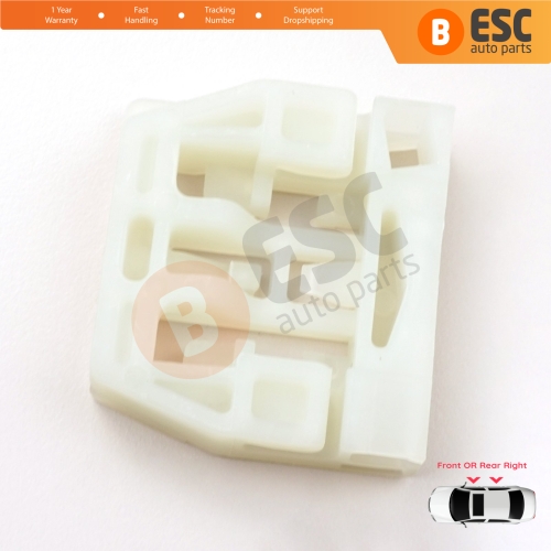 Power Window Regulator Repair Clips Right Door for Skoda Octavia MK1 1U 1U2 1U5 2001-2010 4/5 Door Facelift 1U0837462B