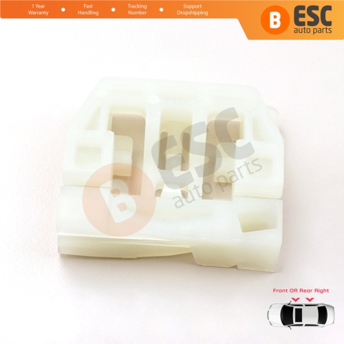 Power Window Regulator Repair Clips Right Door for Skoda Octavia MK1 1U 1U2 1U5 2001-2010 4/5 Door Facelift 1U0837462B