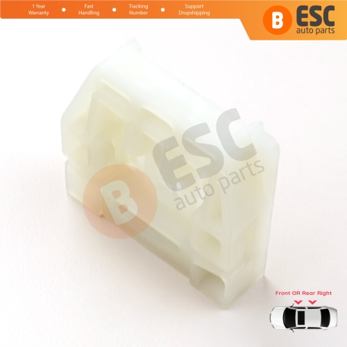 Power Window Regulator Repair Clips Right Door for Skoda Octavia MK1 1U 1U2 1U5 2001-2010 4/5 Door Facelift 1U0837462B