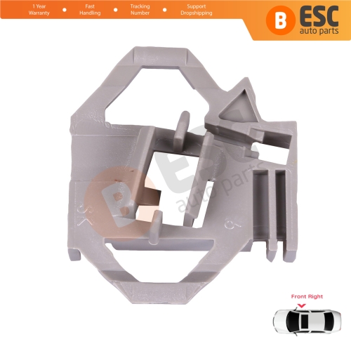 Window Regulator Repair Clips R1 Front Right for VW Polo Classic 6V Caddy MK2 Seat Cordoba MK1 Ibiza MK2 Inca Skoda Octavia MK1 1U 6K4837402