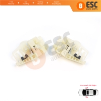 Window Regulator Repair Clips A+B Front Door for BMW 3 Series E46 Compact 2001-2005 2-Door 51338251351 51338251352