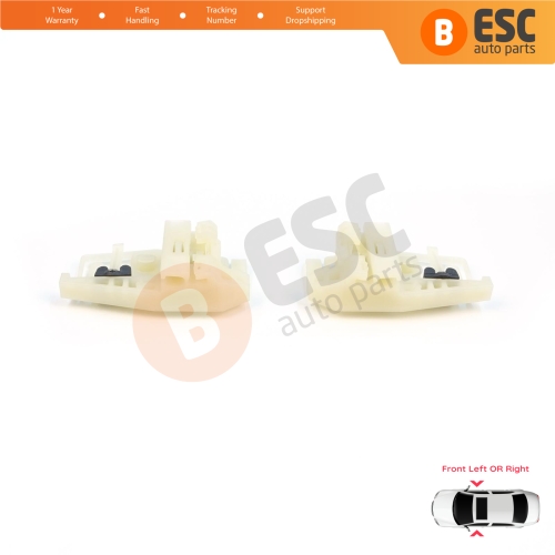 Window Regulator Repair Clips A+B Front Door for BMW 3 Series E46 Compact 2001-2005 2-Door 51338251351 51338251352