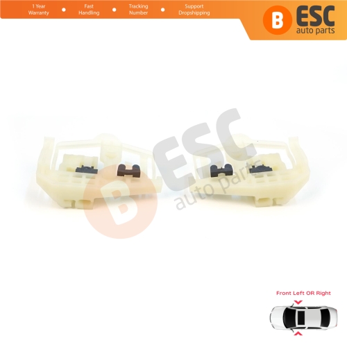 Window Regulator Repair Clips A+B Front Door for BMW 3 Series E46 Compact 2001-2005 2-Door 51338251351 51338251352