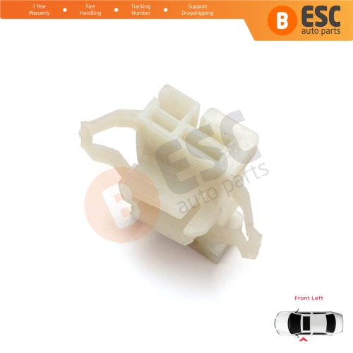 Window Regulator Repair Clips L1 Front Left for VW Polo Classic 6V Caddy MK2 Seat Cordoba MK1 Ibiza MK2 Inca Skoda Octavia MK1 1U 6K4837401