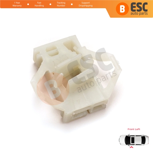 Window Regulator Repair Clips L1 Front Left for VW Polo Classic 6V Caddy MK2 Seat Cordoba MK1 Ibiza MK2 Inca Skoda Octavia MK1 1U 6K4837401