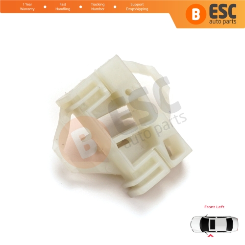 Window Regulator Repair Clips L1 Front Left for VW Polo Classic 6V Caddy MK2 Seat Cordoba MK1 Ibiza MK2 Inca Skoda Octavia MK1 1U 6K4837401