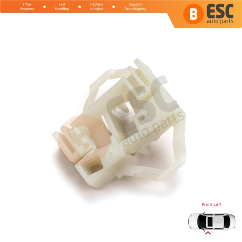 Window Regulator Repair Clips L1 Front Left for VW Polo Classic 6V Caddy MK2 Seat Cordoba MK1 Ibiza MK2 Inca Skoda Octavia MK1 1U 6K4837401