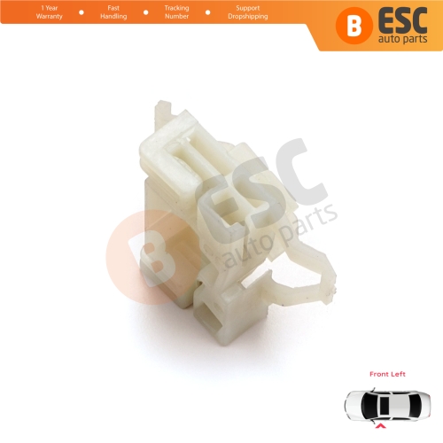 Window Regulator Repair Clips L1 Front Left for VW Polo Classic 6V Caddy MK2 Seat Cordoba MK1 Ibiza MK2 Inca Skoda Octavia MK1 1U 6K4837401