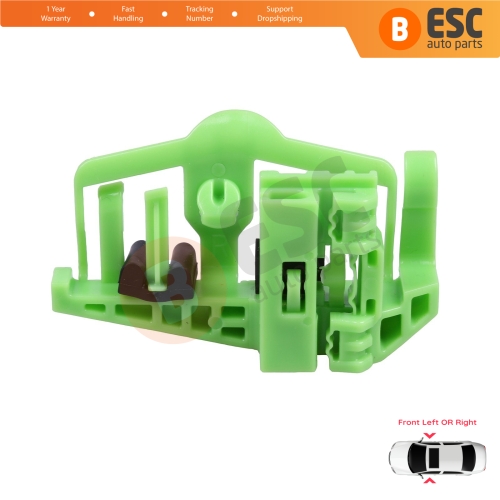 Window Regulator Repair Clips B Front Door for BMW 3 Series E46 Compact 2001-2005 2-Door 51338251351 51338251352