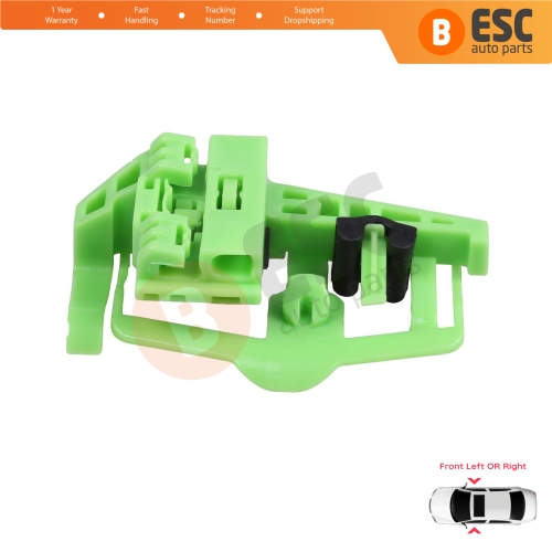 Window Regulator Repair Clips B Front Door for BMW 3 Series E46 Compact 2001-2005 2-Door 51338251351 51338251352