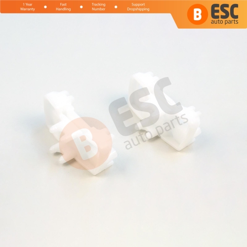 2 Pieces Window Regulator Repair Clips Right Door for VW Sharan MK1 Seat Alhambra 7M 7V Leon MK2 Ford Galaxy MK1 Freelander MK1 L314