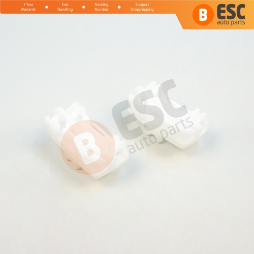 2 Pieces Window Regulator Repair Clips Right Door for VW Sharan MK1 Seat Alhambra 7M 7V Leon MK2 Ford Galaxy MK1 Freelander MK1 L314