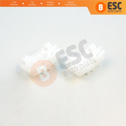 2 Pieces Window Regulator Repair Clips Right Door for VW Sharan MK1 Seat Alhambra 7M 7V Leon MK2 Ford Galaxy MK1 Freelander MK1 L314
