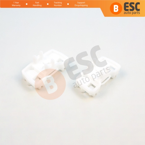 2 Pieces Window Regulator Repair Clips Right Door for VW Sharan MK1 Seat Alhambra 7M 7V Leon MK2 Ford Galaxy MK1 Freelander MK1 L314