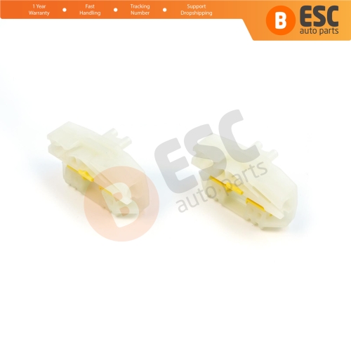 2 Pieces Window Regulator Repair Clips Left Door for VW Sharan MK1 Seat Alhambra 7M 7V Leon MK2 Ford Galaxy MK1 Freelander MK1 L314