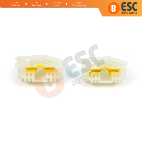 2 Pieces Window Regulator Repair Clips Left Door for VW Sharan MK1 Seat Alhambra 7M 7V Leon MK2 Ford Galaxy MK1 Freelander MK1 L314