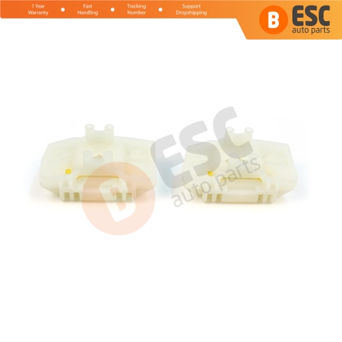 2 Pieces Window Regulator Repair Clips Left Door for VW Sharan MK1 Seat Alhambra 7M 7V Leon MK2 Ford Galaxy MK1 Freelander MK1 L314