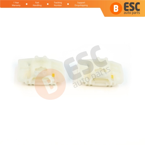 2 Pieces Window Regulator Repair Clips Right Door for VW Sharan MK1 Seat Alhambra 7M 7V Leon MK2 Ford Galaxy MK1 Freelander MK1 L314