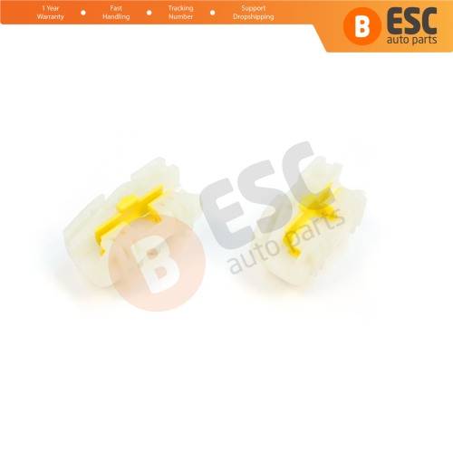 2 Pieces Window Regulator Repair Clips Right Door for VW Sharan MK1 Seat Alhambra 7M 7V Leon MK2 Ford Galaxy MK1 Freelander MK1 L314