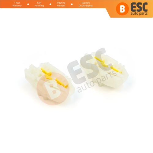 2 Pieces Window Regulator Repair Clips Right Door for VW Sharan MK1 Seat Alhambra 7M 7V Leon MK2 Ford Galaxy MK1 Freelander MK1 L314