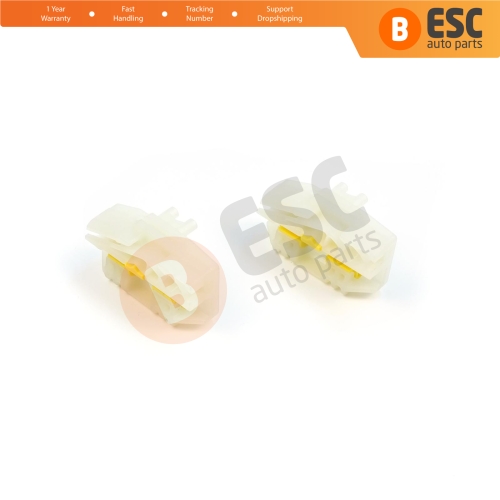 2 Pieces Window Regulator Repair Clips Right Door for VW Sharan MK1 Seat Alhambra 7M 7V Leon MK2 Ford Galaxy MK1 Freelander MK1 L314