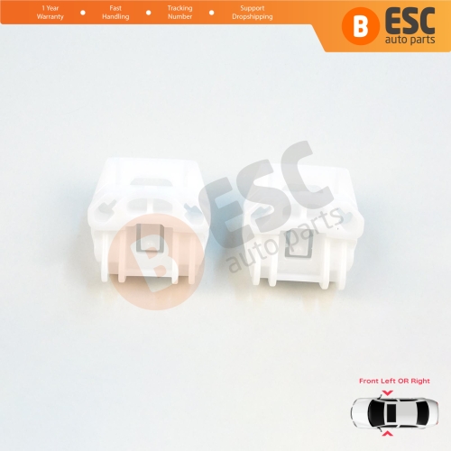 Window Regulator Repair Clips A+B Front Door for VW Golf Bora Jetta MK4 A4 1J Seat Ibiza MK3 6L Coupe Peugeot 607 1999-2010 1JM898461