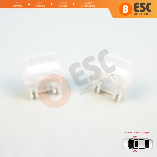 Window Regulator Repair Clips A+B Front Door for VW Golf Bora Jetta MK4 A4 1J Seat Ibiza MK3 6L Coupe Peugeot 607 1999-2010 1JM898461