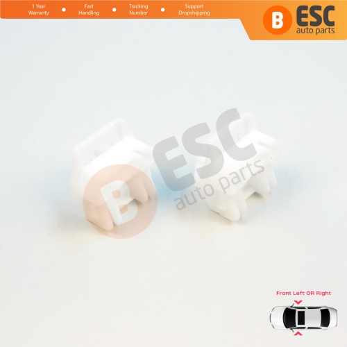 Window Regulator Repair Clips A+B Front Door for VW Golf Bora Jetta MK4 A4 1J Seat Ibiza MK3 6L Coupe Peugeot 607 1999-2010 1JM898461