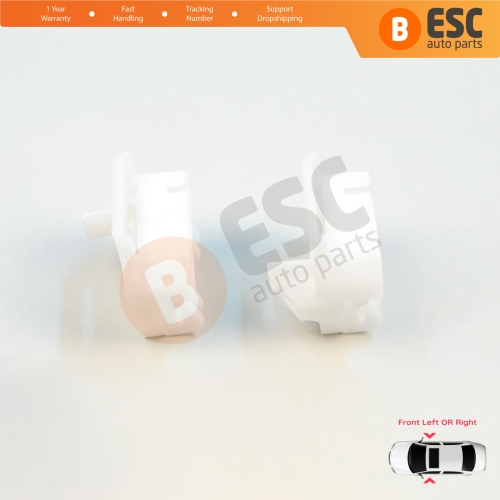 Window Regulator Repair Clips A+B Front Door for VW Golf Bora Jetta MK4 A4 1J Seat Ibiza MK3 6L Coupe Peugeot 607 1999-2010 1JM898461