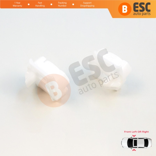 Window Regulator Repair Clips A+B Front Door for VW Golf Bora Jetta MK4 A4 1J Seat Ibiza MK3 6L Coupe Peugeot 607 1999-2010 1JM898461