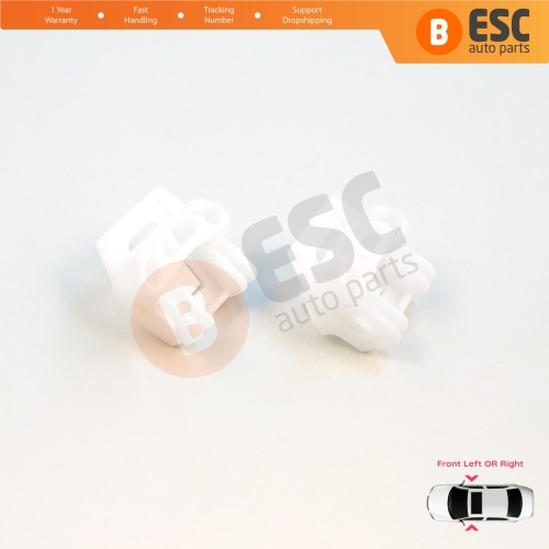 Window Regulator Repair Clips A+B Front Door for VW Golf Bora Jetta MK4 A4 1J Seat Ibiza MK3 6L Coupe Peugeot 607 1999-2010 1JM898461