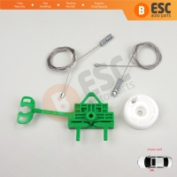 Power Window Regulator Repair Set Front Left Door for Fiat Linea 323 110 2007-2018 51892561