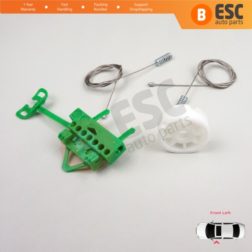 Power Window Regulator Repair Set Front Left Door for Fiat Linea 323 110 2007-2018 51892561