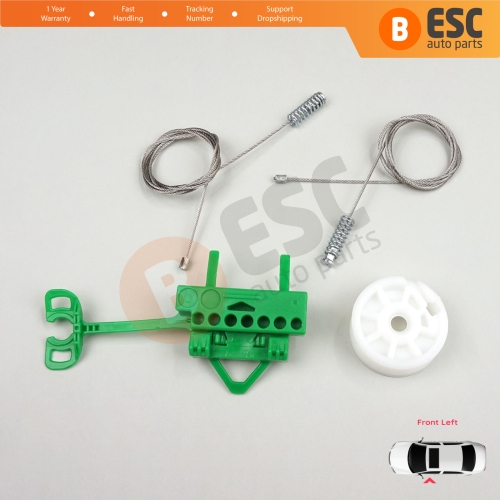 Power Window Regulator Repair Set Front Left Door for Fiat Linea 323 110 2007-2018 51892561