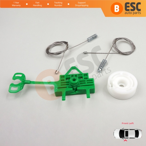 Power Window Regulator Repair Set Front Left Door for Fiat Linea 323 110 2007-2018 51892561