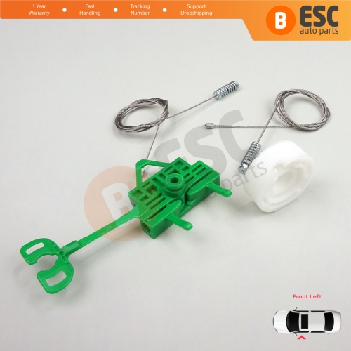 Power Window Regulator Repair Set Front Left Door for Fiat Linea 323 110 2007-2018 51892561