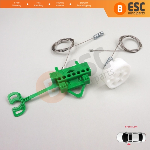 Power Window Regulator Repair Set Front Left Door for Fiat Linea 323 110 2007-2018 51892561