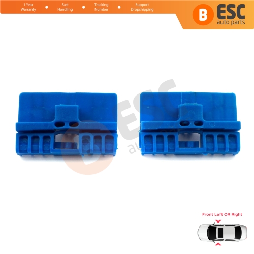 Power Window Regulator Repair Clips Front for Audi A3 8L 1996-2003 2/3 Door A6 C5 4B A4 B6 B7 Seat Exeo 3R 8L3837461 4B0837461