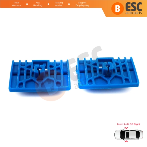 Power Window Regulator Repair Clips Front for Audi A3 8L 1996-2003 2/3 Door A6 C5 4B A4 B6 B7 Seat Exeo 3R 8L3837461 4B0837461